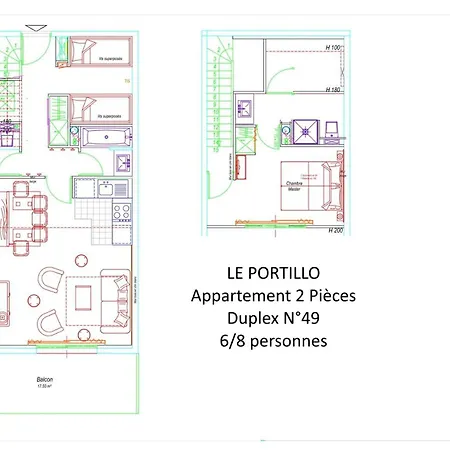 Lejlighed Le Portillo - Piscine - 2 Pieces Pour 8 Personnes Mae-6133